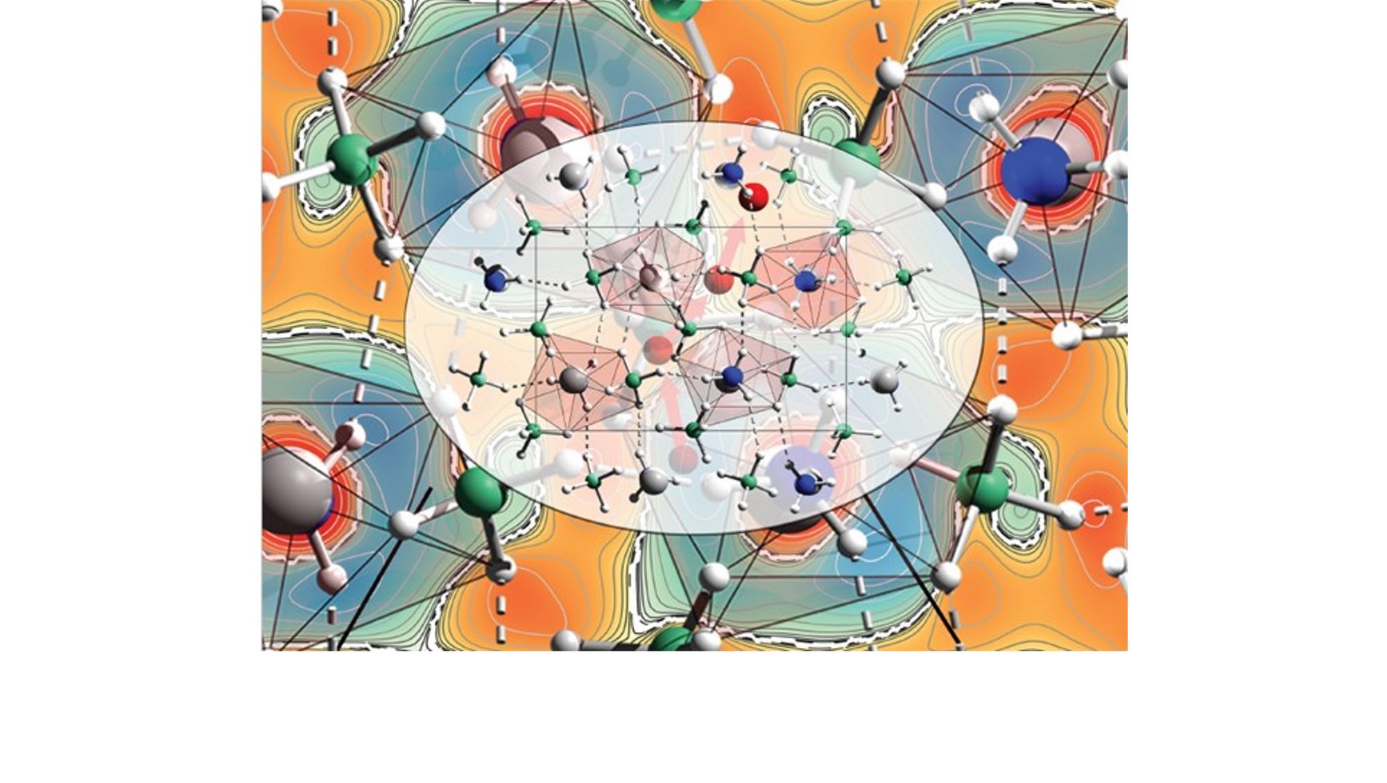 Image of the molecular structure of a compound with high catonic conductivity.